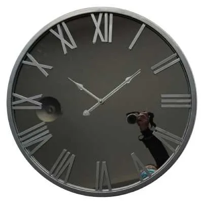 Mayer Mirrored Wall Clock