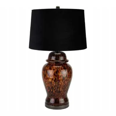 Amber Dapple Acanthus Lamp