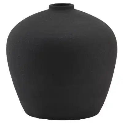 Matt Black Astral Vase