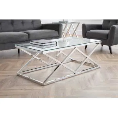 Biarritz X Frame Coffee Table