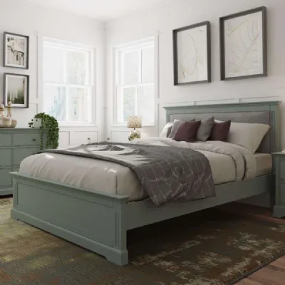 BP Bedroom Cactus Green 4'6' Bed