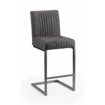 Brooklyn Bar Stool Charcoal Grey