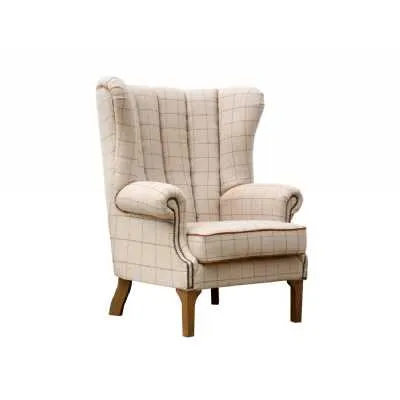 Fluted Wing Chair