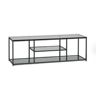 Chicago TV Unit Smoked Glass