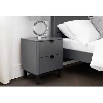 Chloe 2 Drawer Bedside