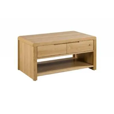 Curve Oak Coffee Table