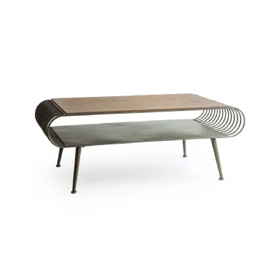 Arndale Metal And Wood Coffee Table