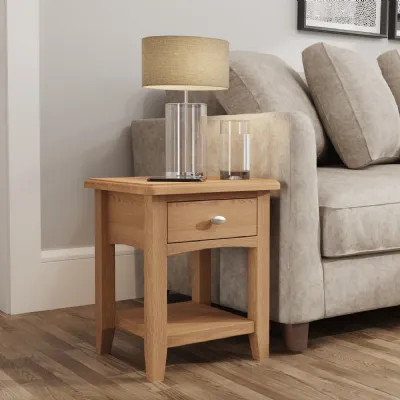 1 Drawer Lamp Table