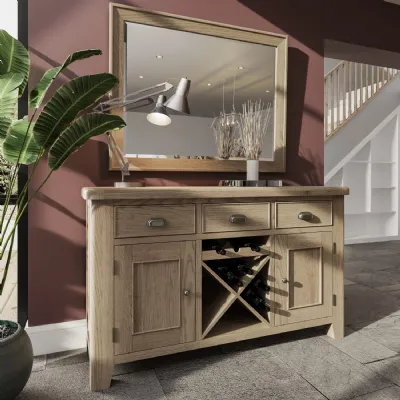 Oak 2 Door Large Sideboard