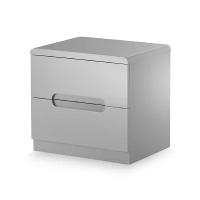 Manhattan 2 Drawer Bedside Grey