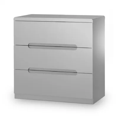 Manhattan 3 Drawer Chest Grey