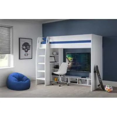 Nebula Gaming Bed White