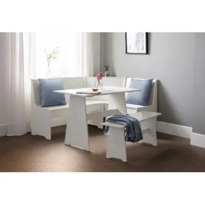 Newport Corner Dining Set With Storage Bench