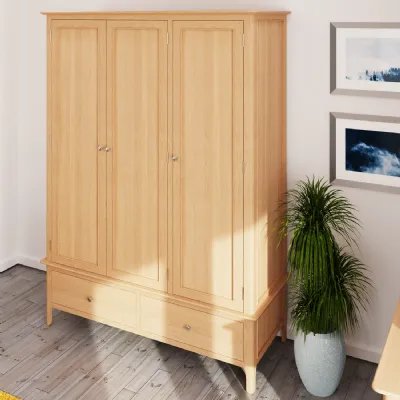 Large 3 Door Wardrobe