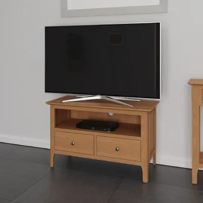 Scandi Light Oak TV Cabinet