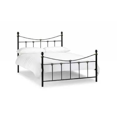 Rebecca Bed 150cm Black Gold