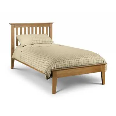 Salerno Shaker Bed 90cm Oak