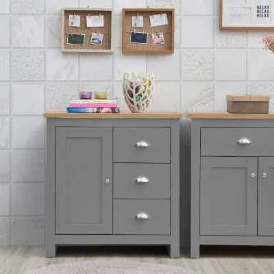 1 Door 3 Drawer Sideboard