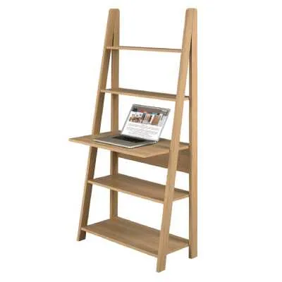 Tiva Ladder Desk Oak