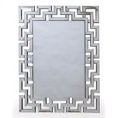 Large Rectangle Chain Link Wall Mirror