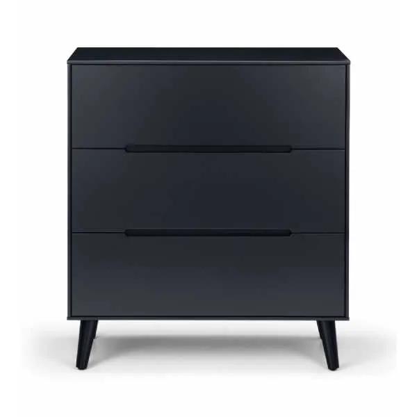 Alicia 3 Drawer Chest Anthracite