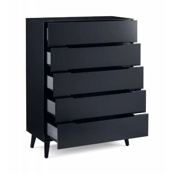 Alicia 5 Drawer Chest Anthracite