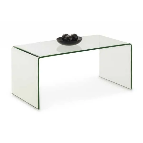 Amalfi Bent Glass Coffee Table