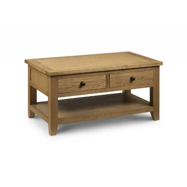 Astoria Coffee Table With 2 Drawers Ass