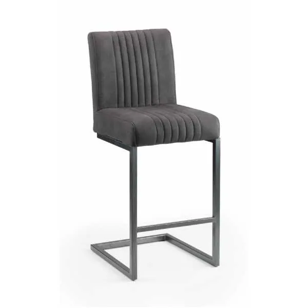 Brooklyn Bar Stool Charcoal Grey