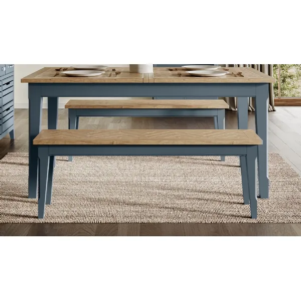 Signature Blue Dining Bench (150)