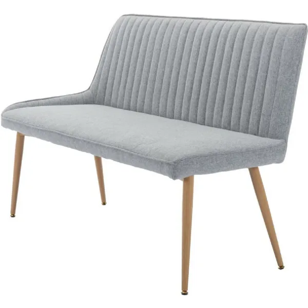 The Chair Collection Fabric Corner Bench Part 2 (righthand) Light Grey