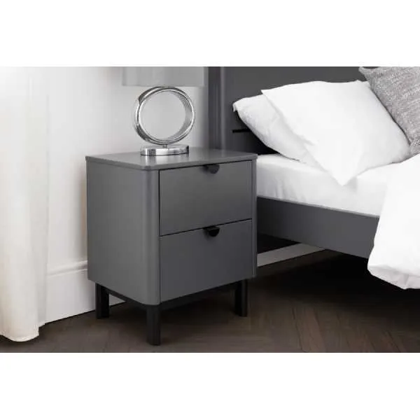 Chloe 2 Drawer Bedside