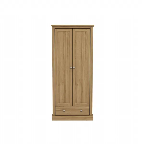 Devon 2 Door Wardrobe Oak