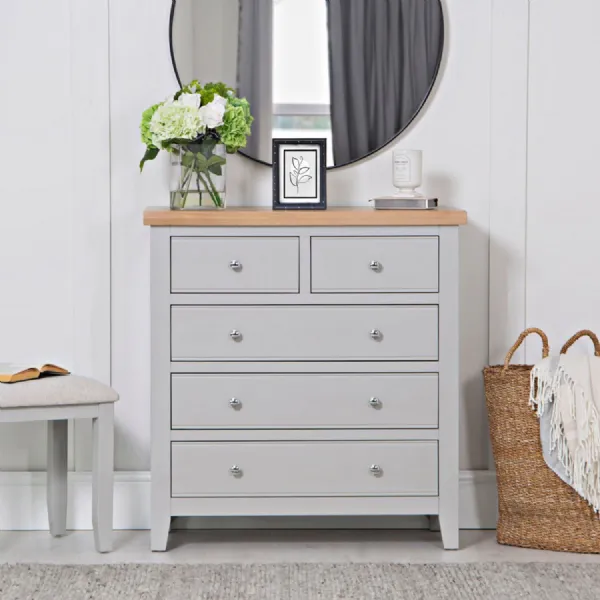 EA Bedroom Grey 2 over 3 Chest