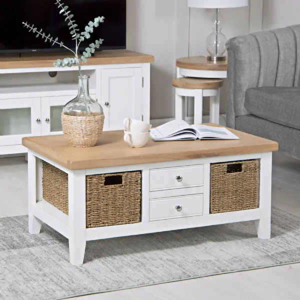 EA Dining White Coffee table