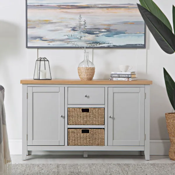 EA Dining Grey Large sideboard