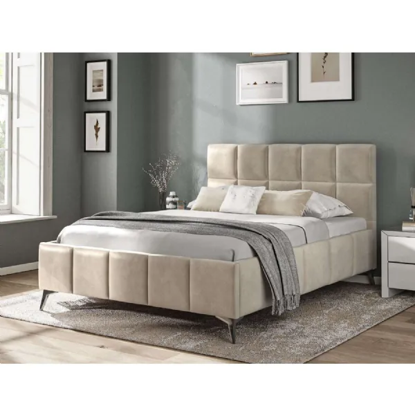 Fabric Bed Collection Beige 4