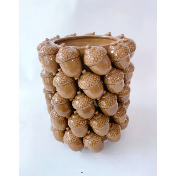 Ceramic Large Multi Acorn Vase