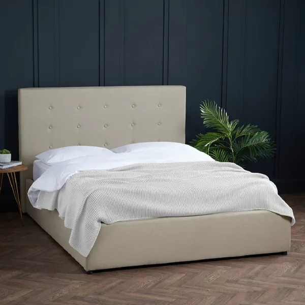 Lucca 4.6 Double Bed Beige