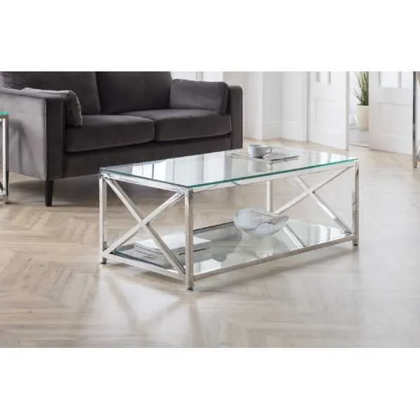 Miami Coffee Table Silver