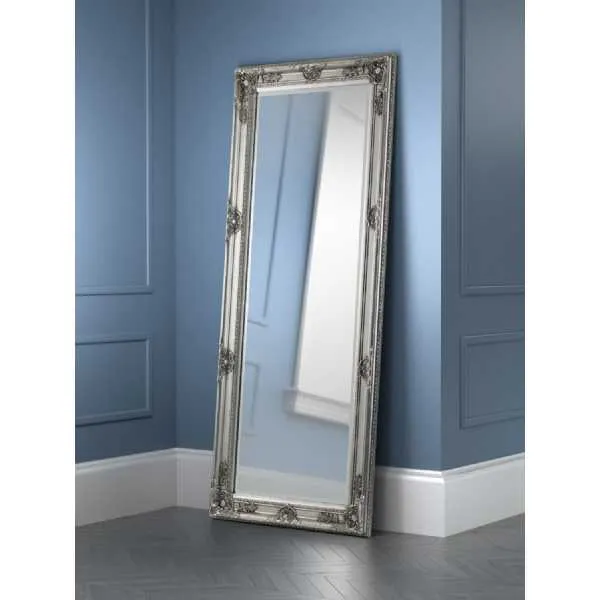 Palais Pewter Lean To Dress Mirror