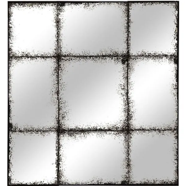 Mirror Collection Square Window Effect Antique Mirror