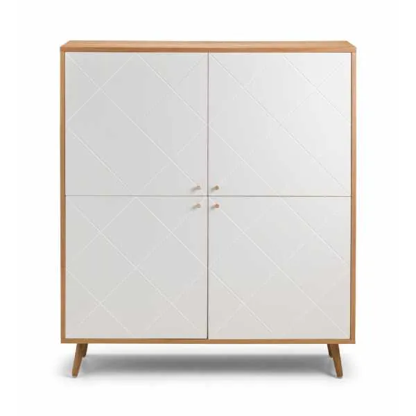 Moritz 4 Door Cabinet Oak