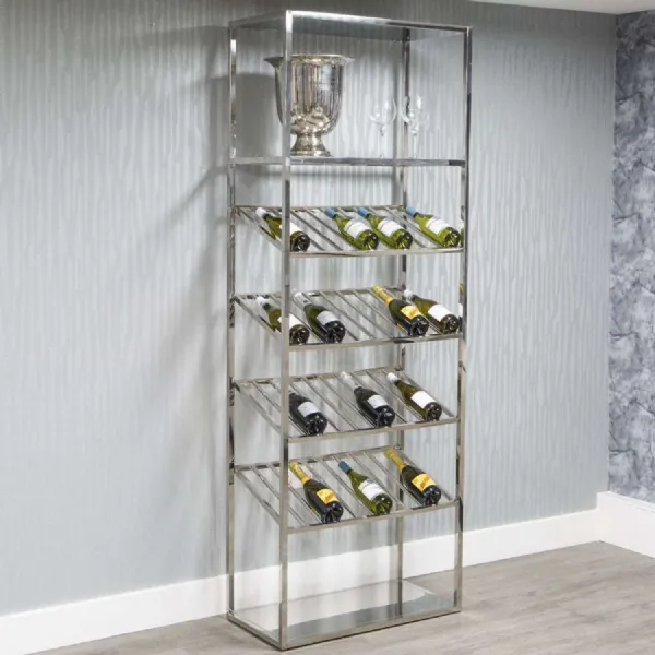 Mint Furniture Stainless Steel Wine Rack