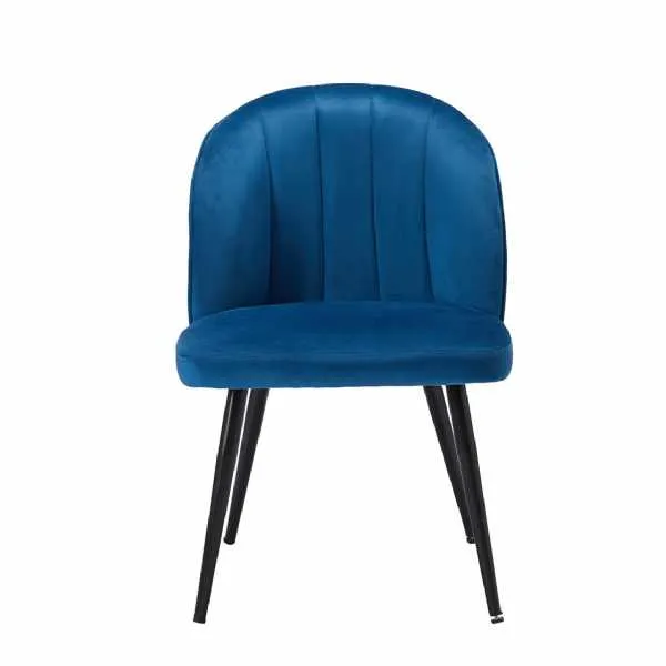 Orla Dining Chair Blue (pack Of 2)