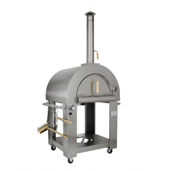 Stainless Steel Outdoor Pizza Oven with Accessories