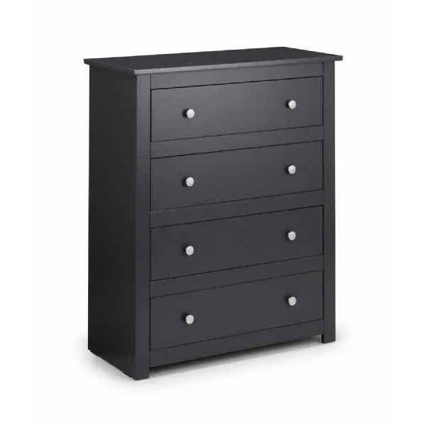 Radley 4 Drawer Chest Anthracite