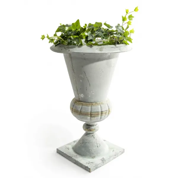 Extra Large Oxidised Metal Effect Rustic Planter