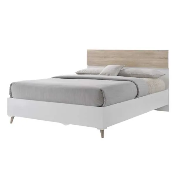 Stockholm 5.0 Kingsize Bed White oak