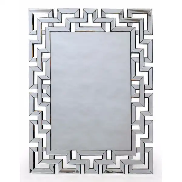 Large Rectangle Chain Link Wall Mirror